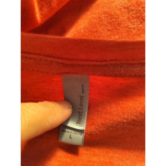 M608) University of Houston UH Short Sleeve Crewneck by Next Level Size Large - Picture 5 of 6